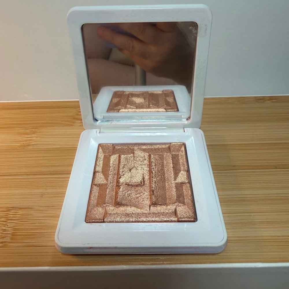 Haus Labs Bio-Radiant Gel Powder Highlighter Raw Amber Bronze Glow 0.30oz